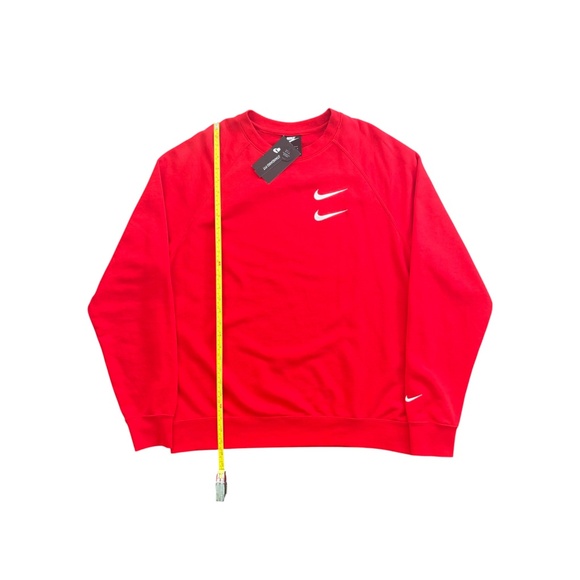 Nike Red Double Swoosh Goddess Of Victory Sweatshirt Mens Size Large NWT - Picture 4 of 8